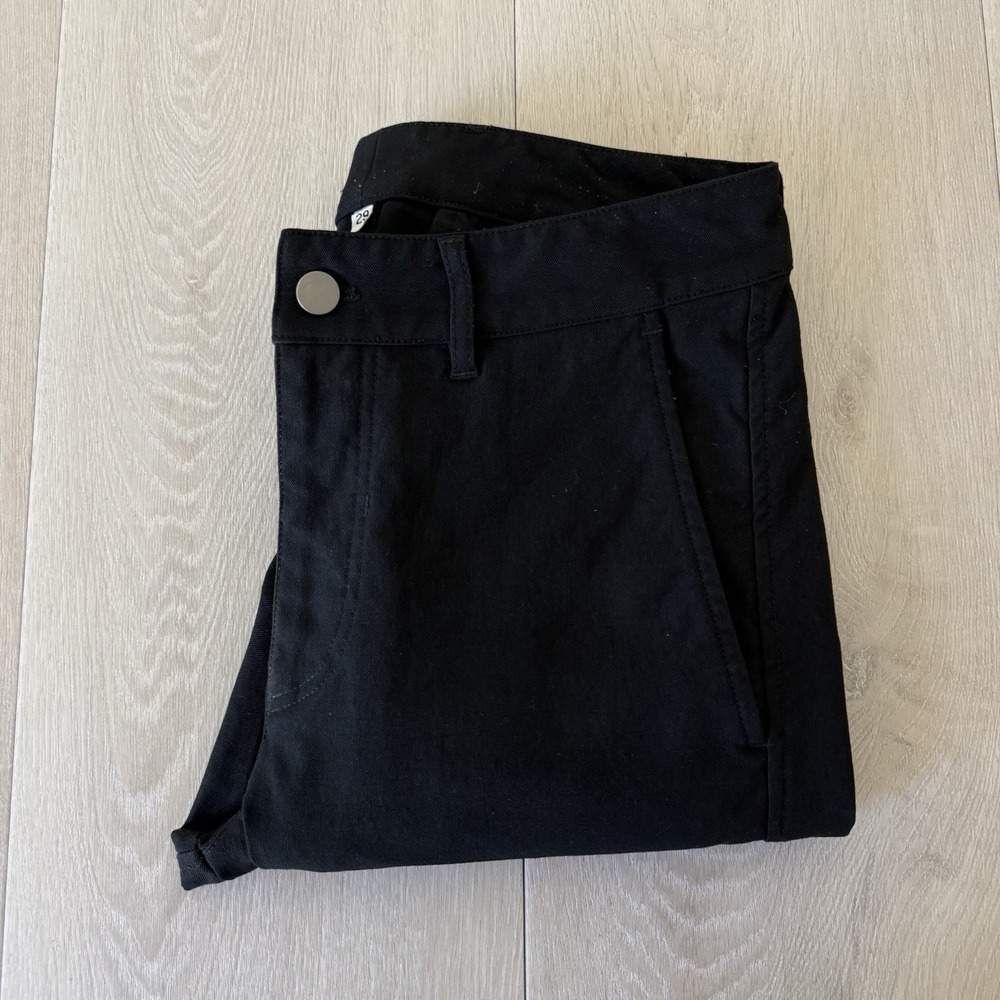 Outlier Strongtwill Two Way Stretch Black Pants Men's Size 29x30 Made In USA